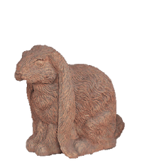 Thumbnail for Long Eared Bunny Up and Down Cast Stone Outdoor Asian Collections Statues Tuscan 