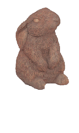 Looking Bunny Up Cast Stone Outdoor Asian Collection Statues Tuscan 