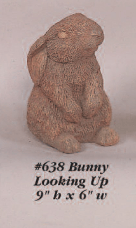 Looking Bunny Up Cast Stone Outdoor Asian Collection Statues Tuscan 