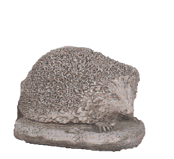 English Hedgehog Cast Stone Outdoor Asian Collection Statues Tuscan 