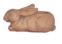 Rabbit Planter Cast Stone Outdoor Asian Collection – Tuscan Basins