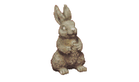 Thumbnail for Fluffy Up and Down Cast Stone Outdoor Asian Collection Statues Tuscan Up Natural (N) 