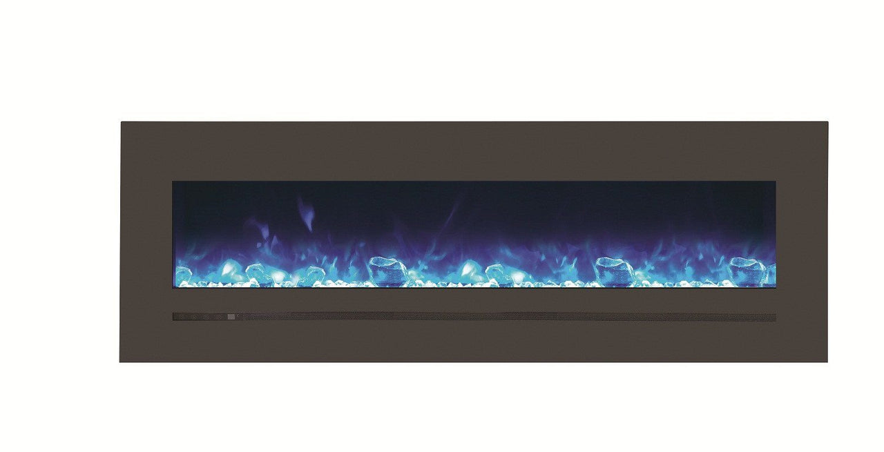 Amantii 8 PACK 60" Electric unit with a 66 x 23 steel surround $1349 each Electric Fireplace Amantii 