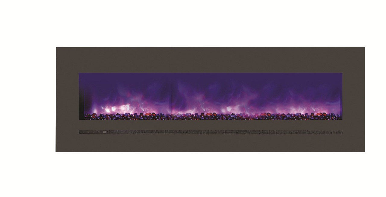 Amantii 8 PACK 60" Electric unit with a 66 x 23 steel surround $1349 each Electric Fireplace Amantii 