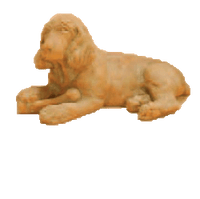 Thumbnail for Puppy with Bone Cast Stone Outdoor Asian Collection Statues Tuscan 