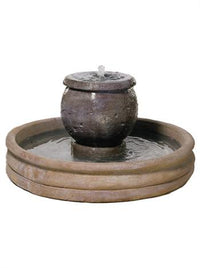Thumbnail for Mall Planter Fountain, Small Fountain Fiore Stone 