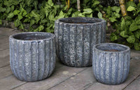 Thumbnail for Campania International Maris Planter - S/3 Urn/Planter Campania International Aqua Blue Medium 