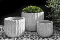 Thumbnail for Campania International Maris Planter - S/3 Urn/Planter Campania International White Medium 