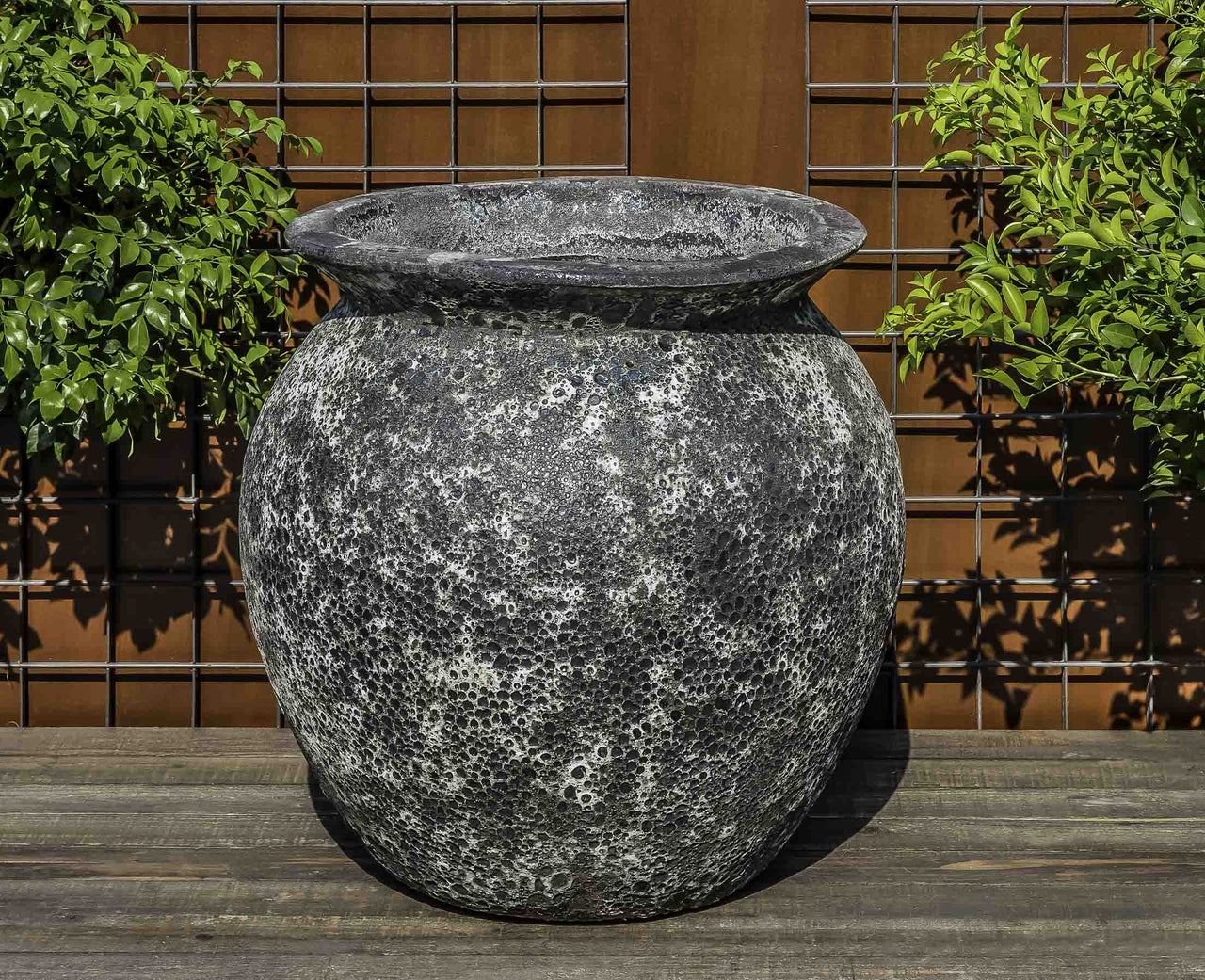 Campania International Ibis Jar Planter - Fossil Grey (S/1) Urn/Planter Campania International 