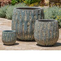 Thumbnail for Campania International Lambrate Planter Urn/Planter Campania International Aqua Blue Coral 