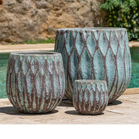 Thumbnail for Campania International Lambrate Planter Urn/Planter Campania International Verdigris 