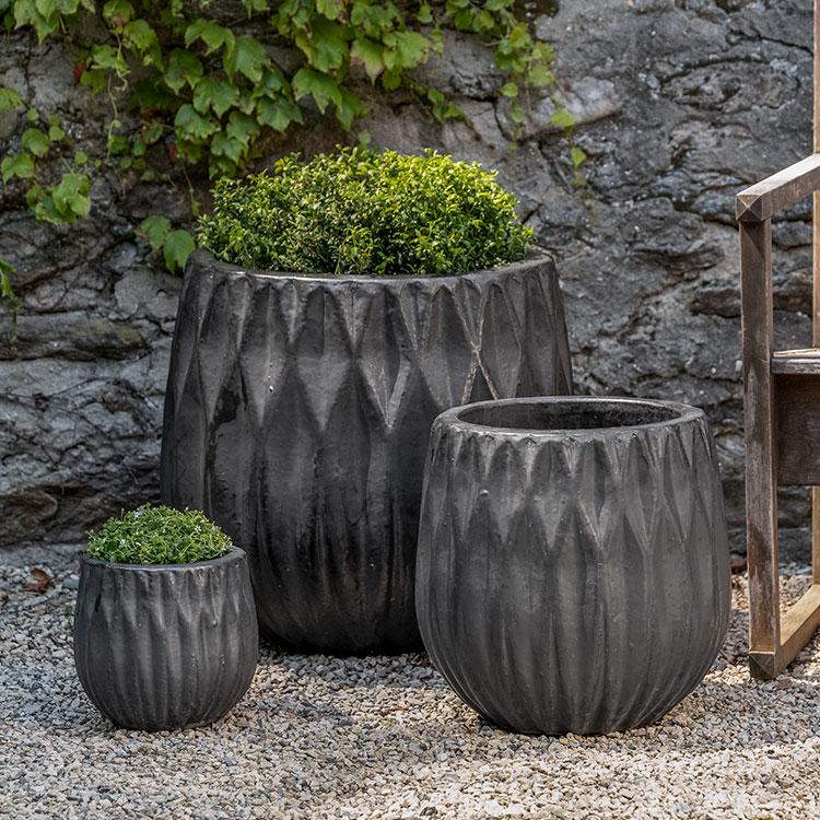Campania International Lambrate Planter Urn/Planter Campania International Graphite 
