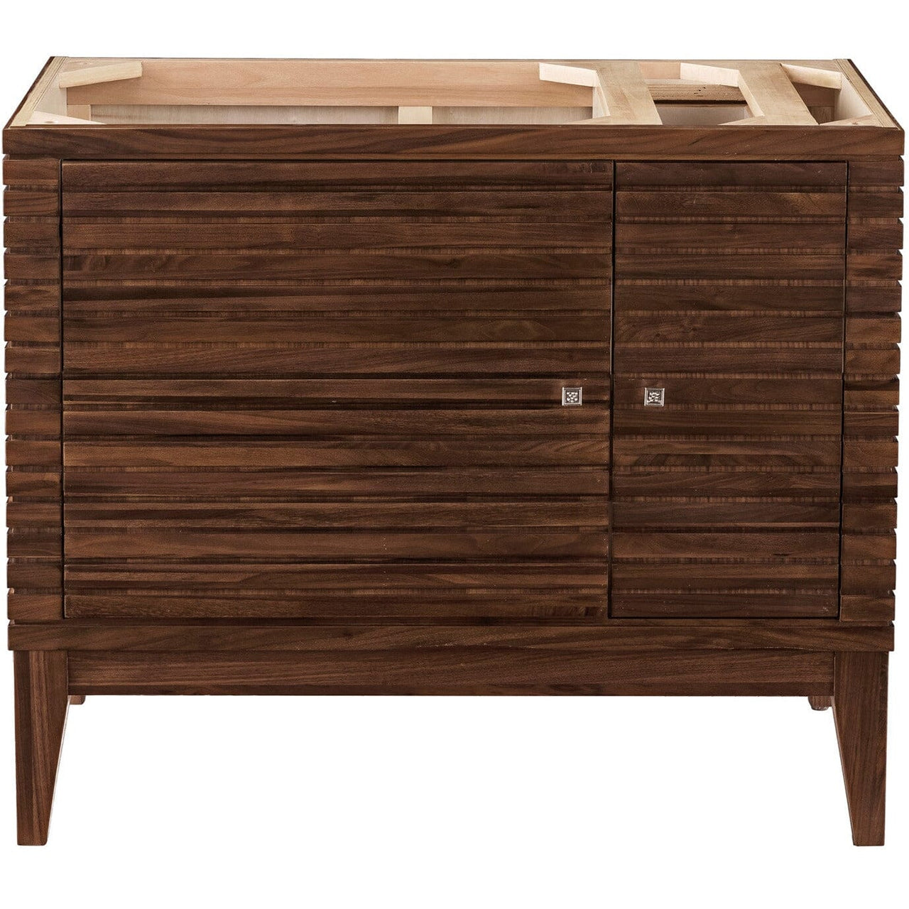James Martin Linear 36" Single Vanity Vanity James Martin Mid Century Walnut Cabinet Only 