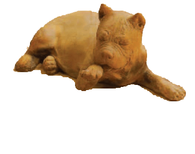 Baby Boxer Cast Stone Outdoor Asian Collection Statues Tuscan 