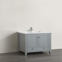 Thumbnail for Eviva Lime 30″ Bathroom Vanity with White Marble Carrera Top Bathroom Vanity Eviva 