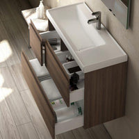 Thumbnail for Eviva Roxy 39″ Natural Oak Vanity with Porcelain sink Vanity Eviva 