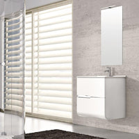 Thumbnail for Eviva Ways 32″ wall mount bathroom vanity Vanity Eviva White 