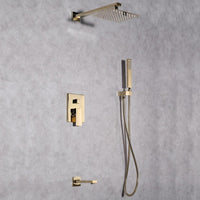 Thumbnail for Eviva Beverly Shower and Tub Faucet Set Bathroom Vanity Eviva Gold 