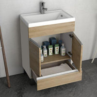 Thumbnail for Eviva Petite Plus 24″ Vanity with Porcelain sink Vanity Eviva 