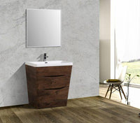 Thumbnail for Eviva Victoria 32″ Modern Bathroom Vanity with White Integrated Acrylic Sink Vanity Eviva 