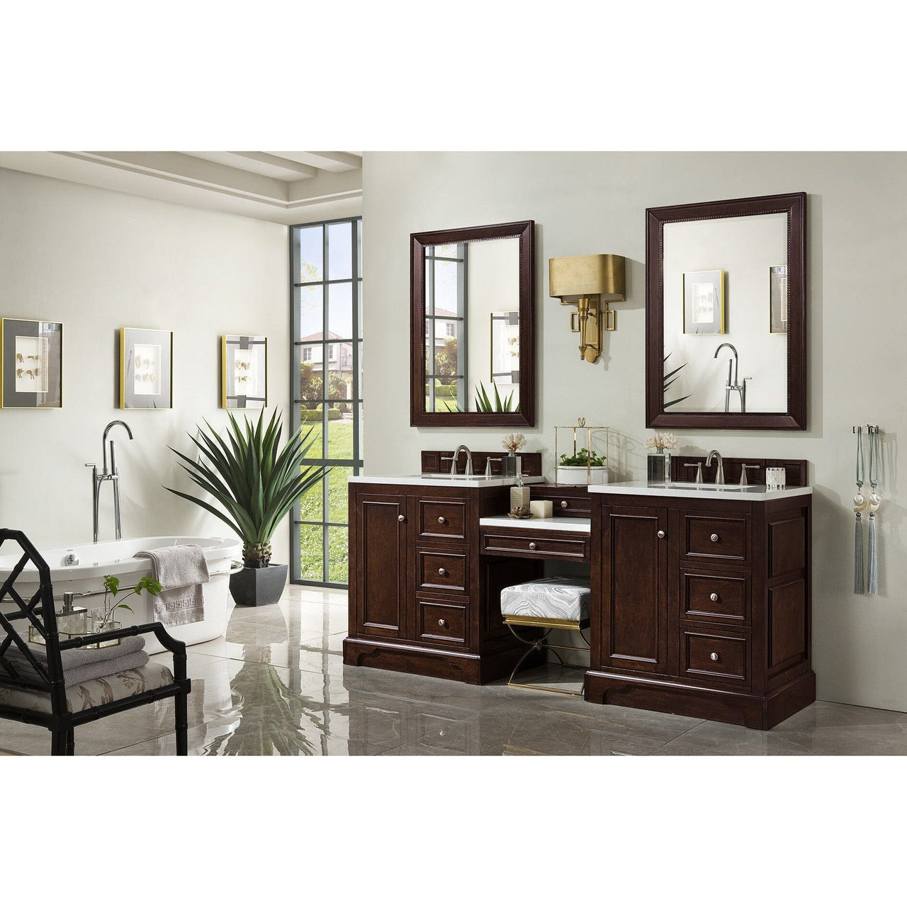 James Martin De Soto 82" Double Vanity Set Vanity James Martin 
