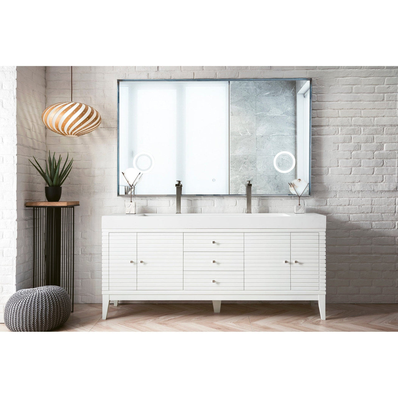 James Martin Linear 72" Double Vanity Vanity James Martin 