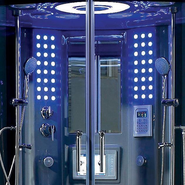 Maya Bath Valencia-Gray Steam Shower Steam Shower Maya Bath 
