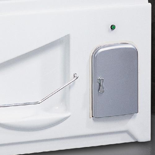 Maya Bath Siena-White-Left Steam Shower Steam Shower Maya Bath 