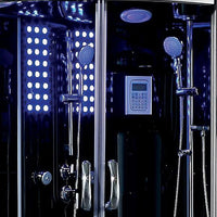 Thumbnail for Maya Bath Siena-Black-Right Steam Shower Steam Shower Maya Bath 