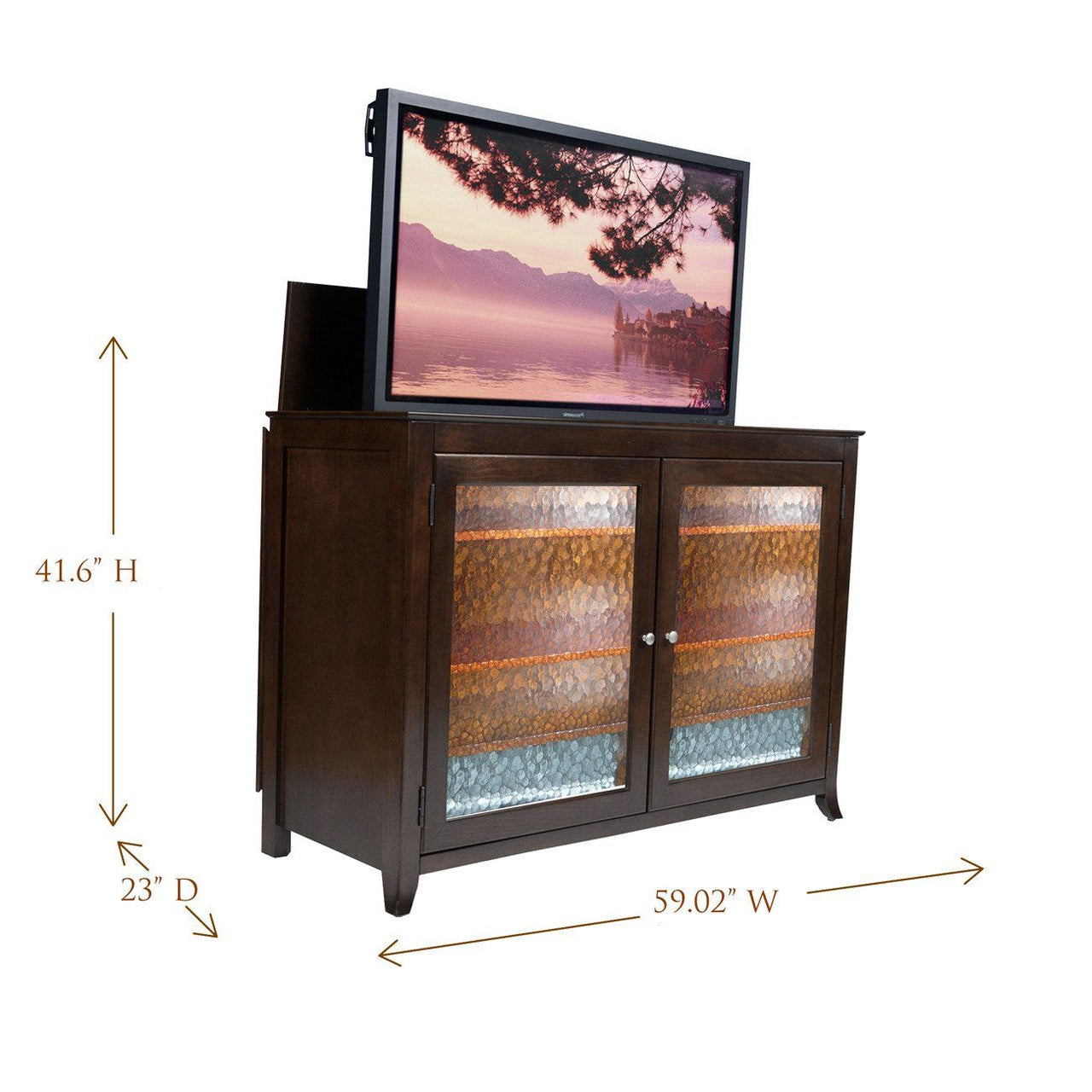 Touchstone Carmel Full Size Tv Lift Cabinets For Up To 60” Flat Screen Tv’S Tv Lift Cabinets Touchstone 
