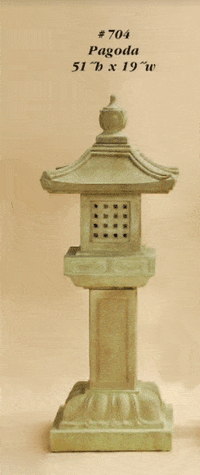 Thumbnail for Pagoda Cast Stone Outdoor Asian Collection Asian Collection Tuscan 