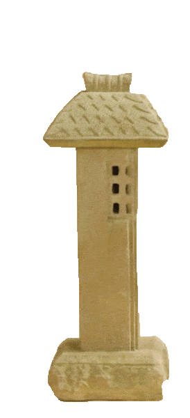 Square Pagoda Cast Stone Outdoor Asian Collection Asian Collection Tuscan 