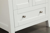 Thumbnail for Eviva Lime 24 Inch Bathroom Vanity with White Marble Carrera Top Bathroom Vanity Eviva 