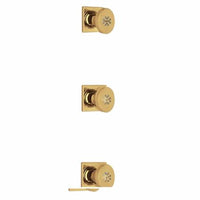 Thumbnail for Latoscana Lady 3 Body Jets In Matt Gold bathtub and showerhead faucet systems Latoscana 