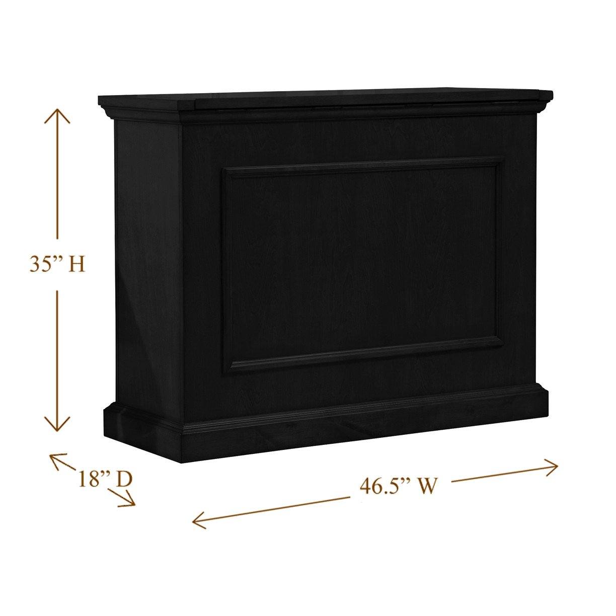 Touchstone Elevate - Black Tv Lift Cabinets For Up To 42” Flat Screen Tv’S Tv Lift Cabinets Touchstone 