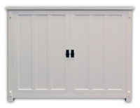 Thumbnail for Touchstone Elevate - Mission White Lift Cabinets For Up To 42” Flat Screen Tv’S Tv Lift Cabinets Touchstone 