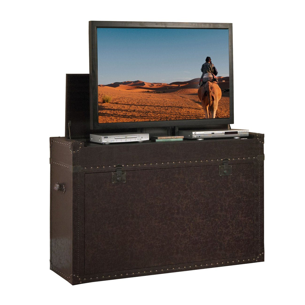 Touchstone Ellis Trunk Tv Lift Cabinets For Up To 46” Flat Screen Tv’S Tv Lift Cabinets Touchstone 