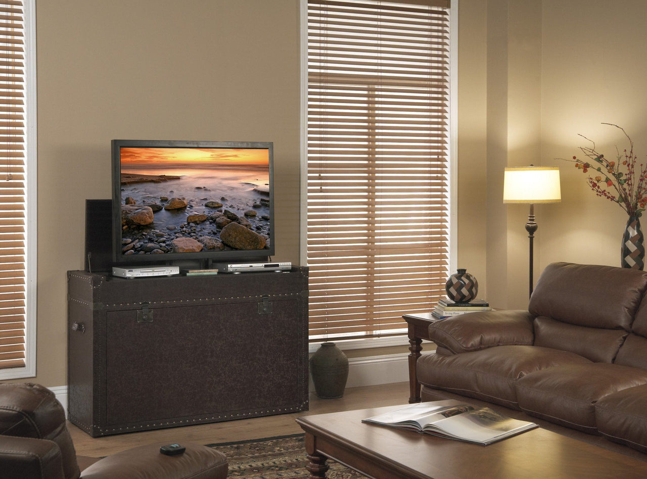 Touchstone Ellis Trunk Tv Lift Cabinets For Up To 46” Flat Screen Tv’S Tv Lift Cabinets Touchstone 