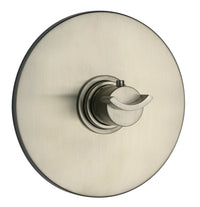 Thumbnail for Latoscana Morgana Volume Control In A Brushed Nickel Finish bathroom fixture hardware parts Latoscana 