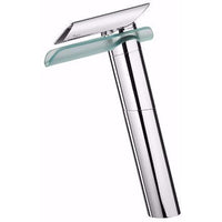 Thumbnail for Latoscana Morgana Single Handle Tall With Glass Spout In A Chrome Finish touch on bathroom sink faucets Latoscana 