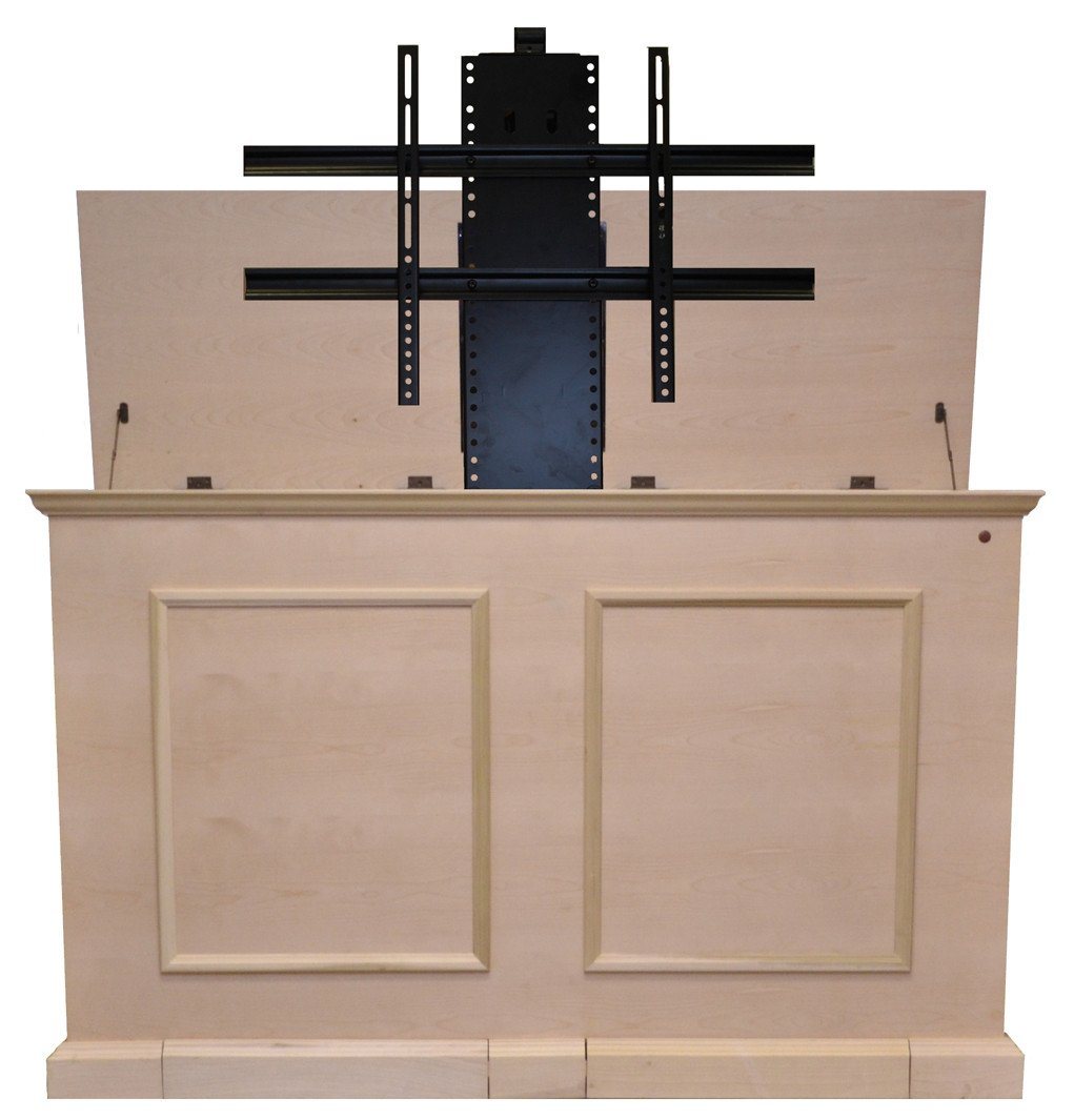 Touchstone Grand Elevate - Unfinished Lift Cabinets For Up To 60” Flat Screen Tv’S Tv Lift Cabinets Touchstone 