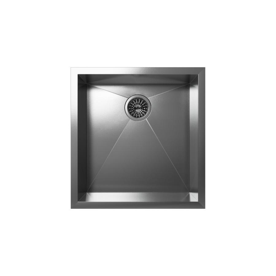 Cantrio Single Bowl 19" Stainless Steel undermount Kitchen sink Kitchen Steel Series Cantrio 