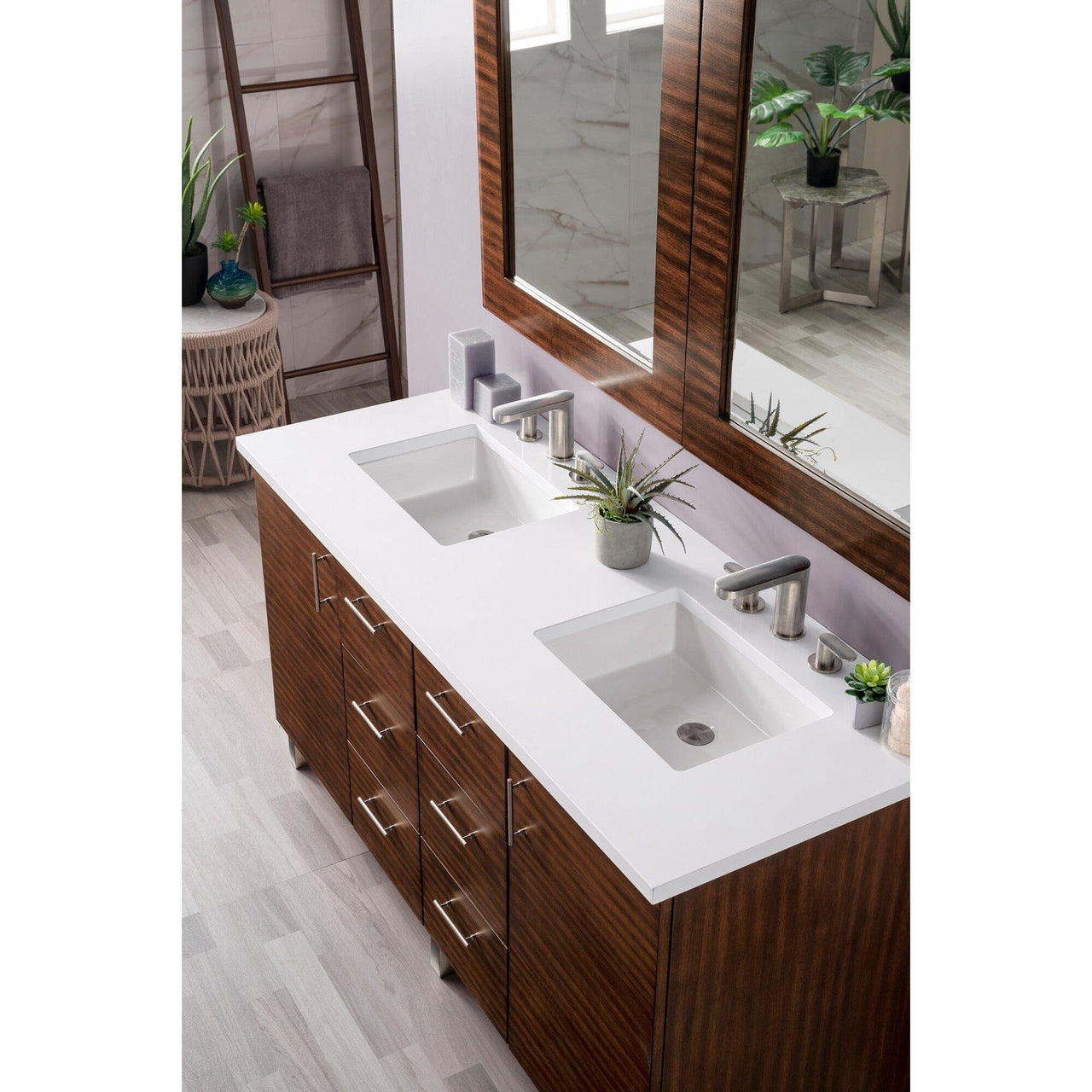 James Martin Metropolitan 60" Double Vanity Vanity James Martin 
