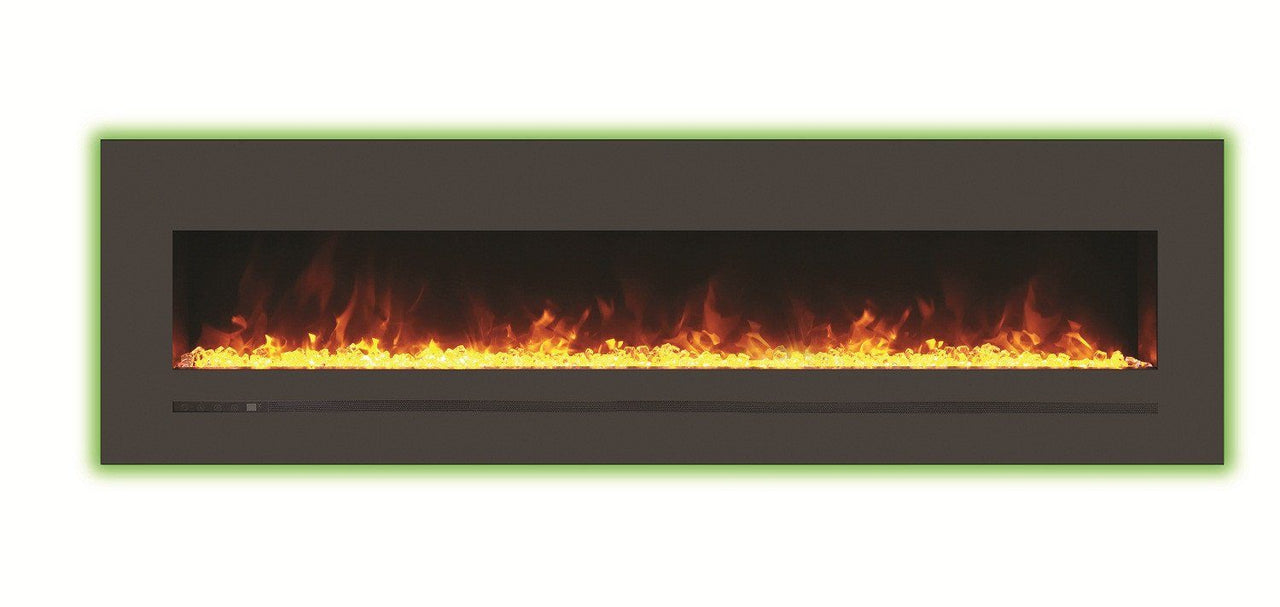 Amantii 8 PACK 72" Electric unit with a 78 x 23 steel surround $1699 each Electric Fireplace Amantii 