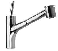 Thumbnail for Latoscana Elba Single Handle Joystick Pull-Out Kitchen Fauces With 2 Function Sprayer (Stream/Spray) In Chrome Kitchen Faucet Latoscana 
