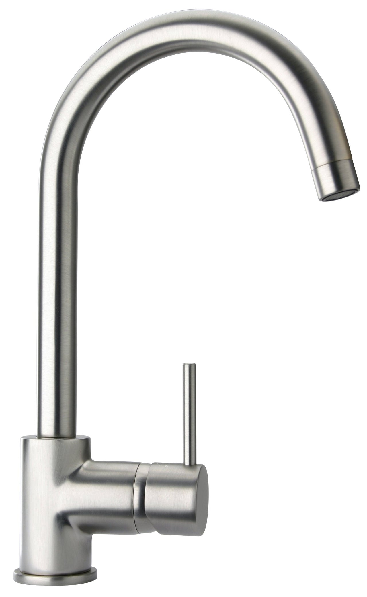 Latoscana Elba Single Handle Pull-Down Kitchen, Stream Only In Brushed Nickel touch on bathroom sink faucets Latoscana 