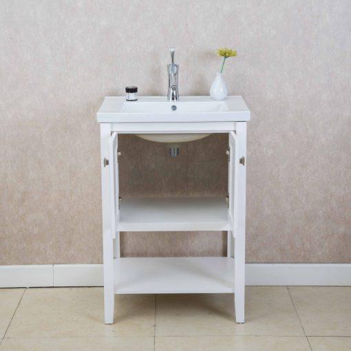 Eviva Tiblisi 24″ Modern/Transitional Bathroom Vanity with White Porcelain Sink Vanity Eviva 