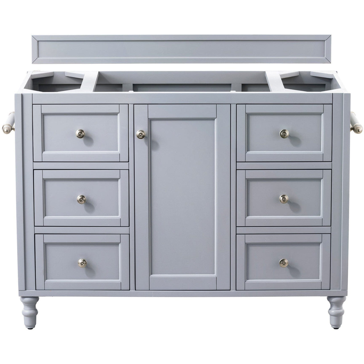 James Martin Copper Cove Encore 48" Single Vanity Vanity James Martin Silver Gray Cabinet Only 