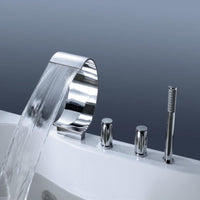 Thumbnail for ANZZI Ribbon 3-Handle Deck-Mount Roman Tub Faucet bathtub faucets ANZZI 