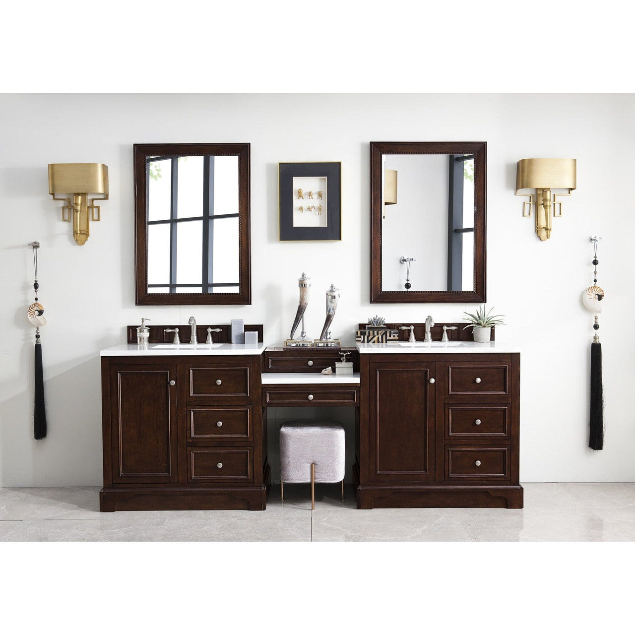 James Martin De Soto 94" Double Vanity Set Vanity James Martin 